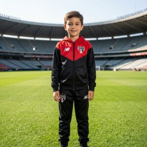 Conjunto Agasalho Infantil São Paulo