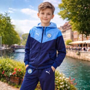 Conjunto Agasalho Infantil Manchester City
